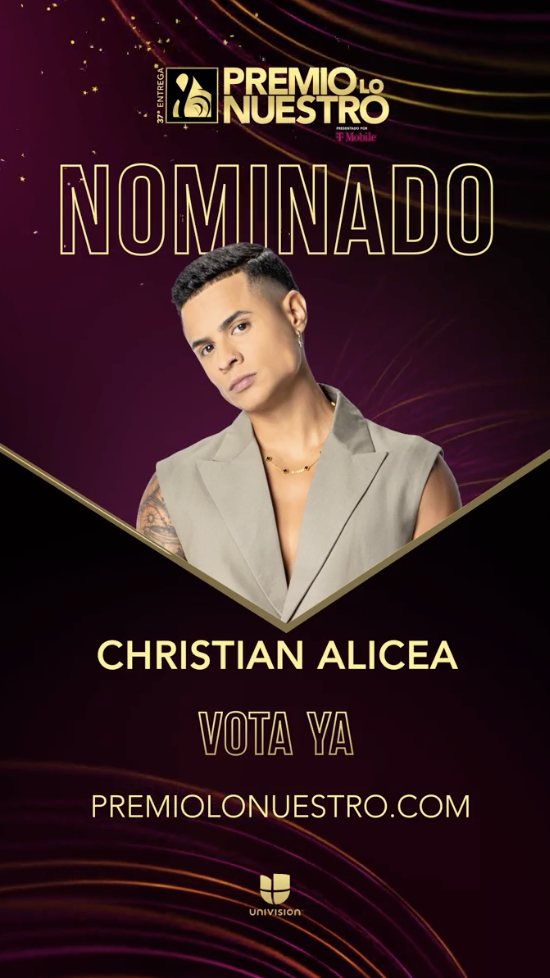 Greeicy nominada al Premio Lo Nuestro 2025