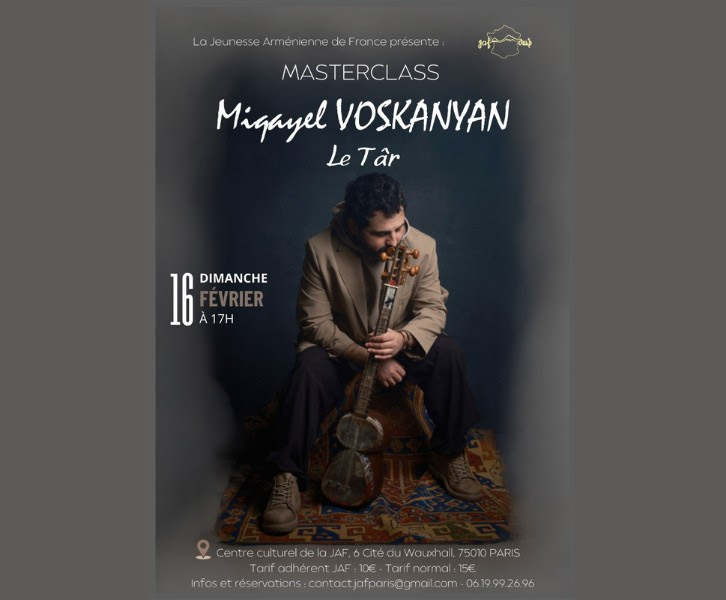 Masterclass Miqayel Voskanyan Le Târ