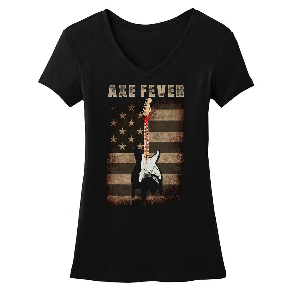 Image of Tribut - Axe Fever V-Neck (Women)