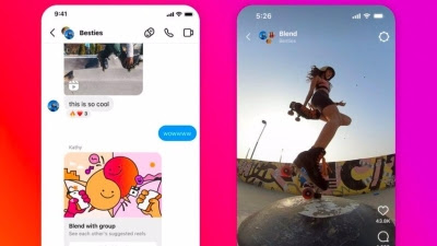 Instagram introduce Blend, un feed colaborativo y privado para descubrir nuevos reels con amigos
