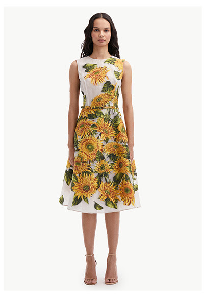 SUNFLOWER FIL COUPÉ DRESS