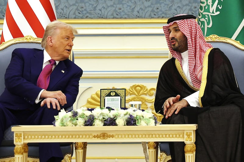 Photo of Trump and bin_salman.