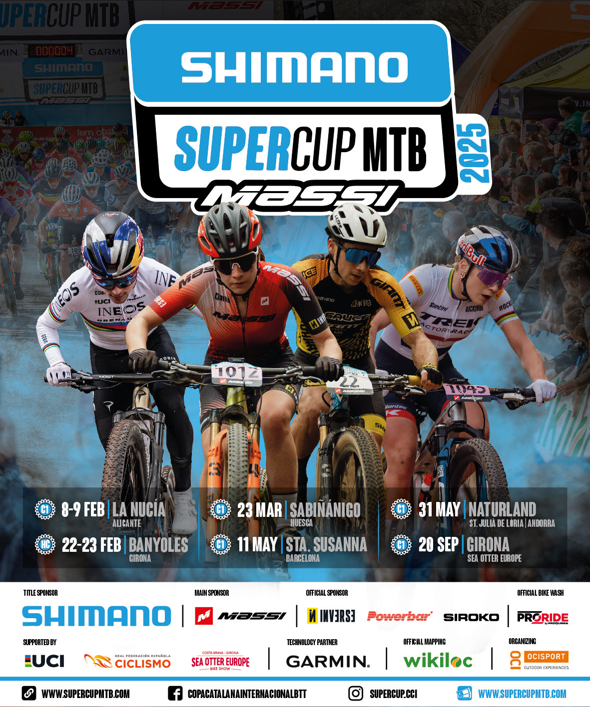 ​La Shimano Super Cup Massi 2025 presenta el calendario de su octava edición