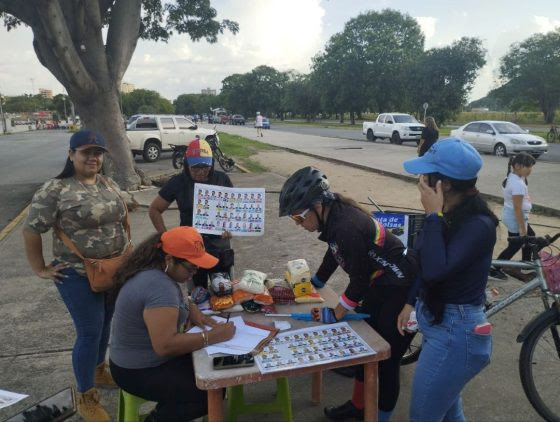 En Aragua ciudadanos donan alimentos para atender a testigos de mesa el #28Jul