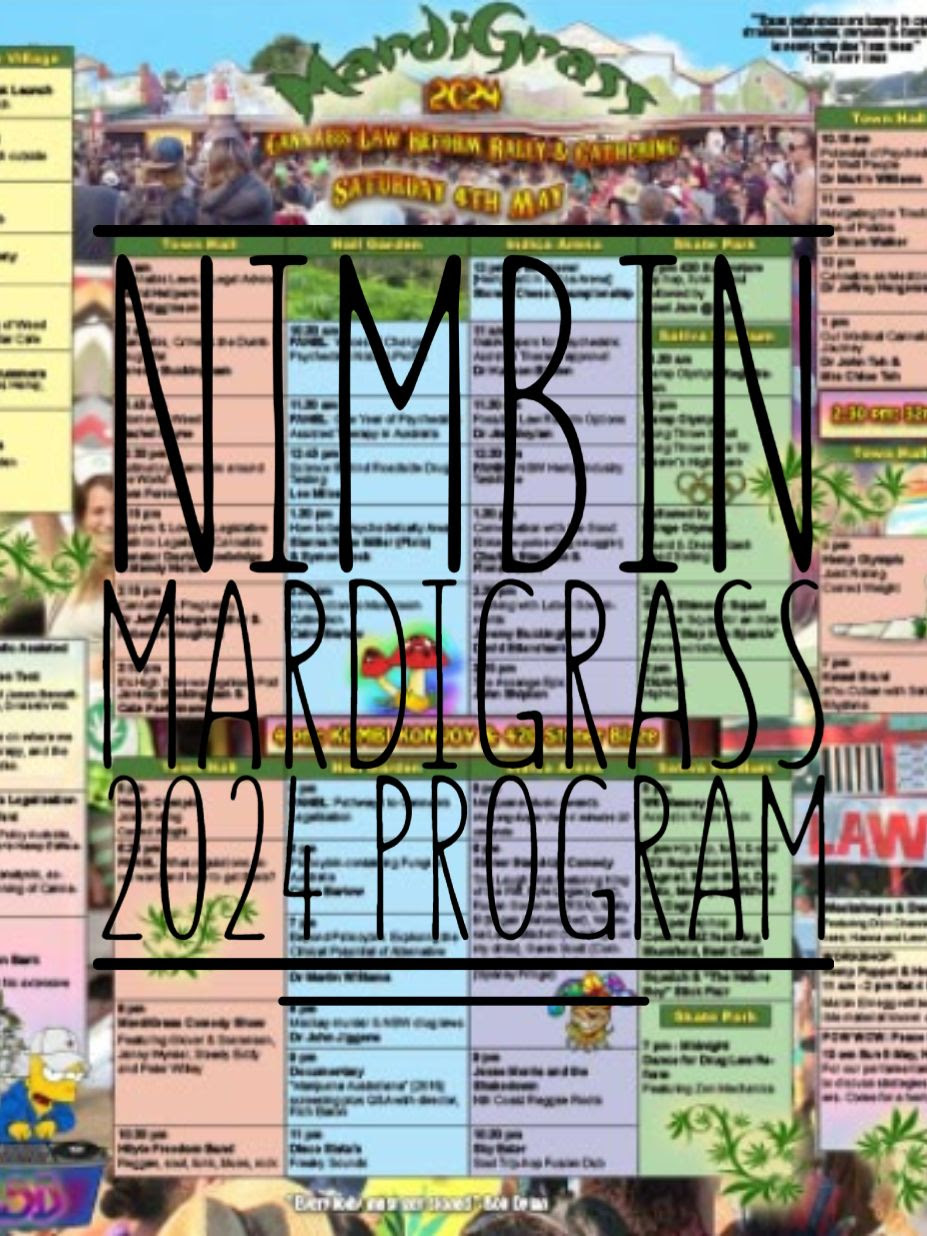 Nimbin MardiGrass 2024 Program