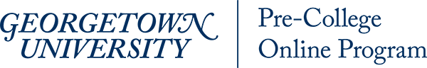 Georgetown University Pre-College Online Program Logo