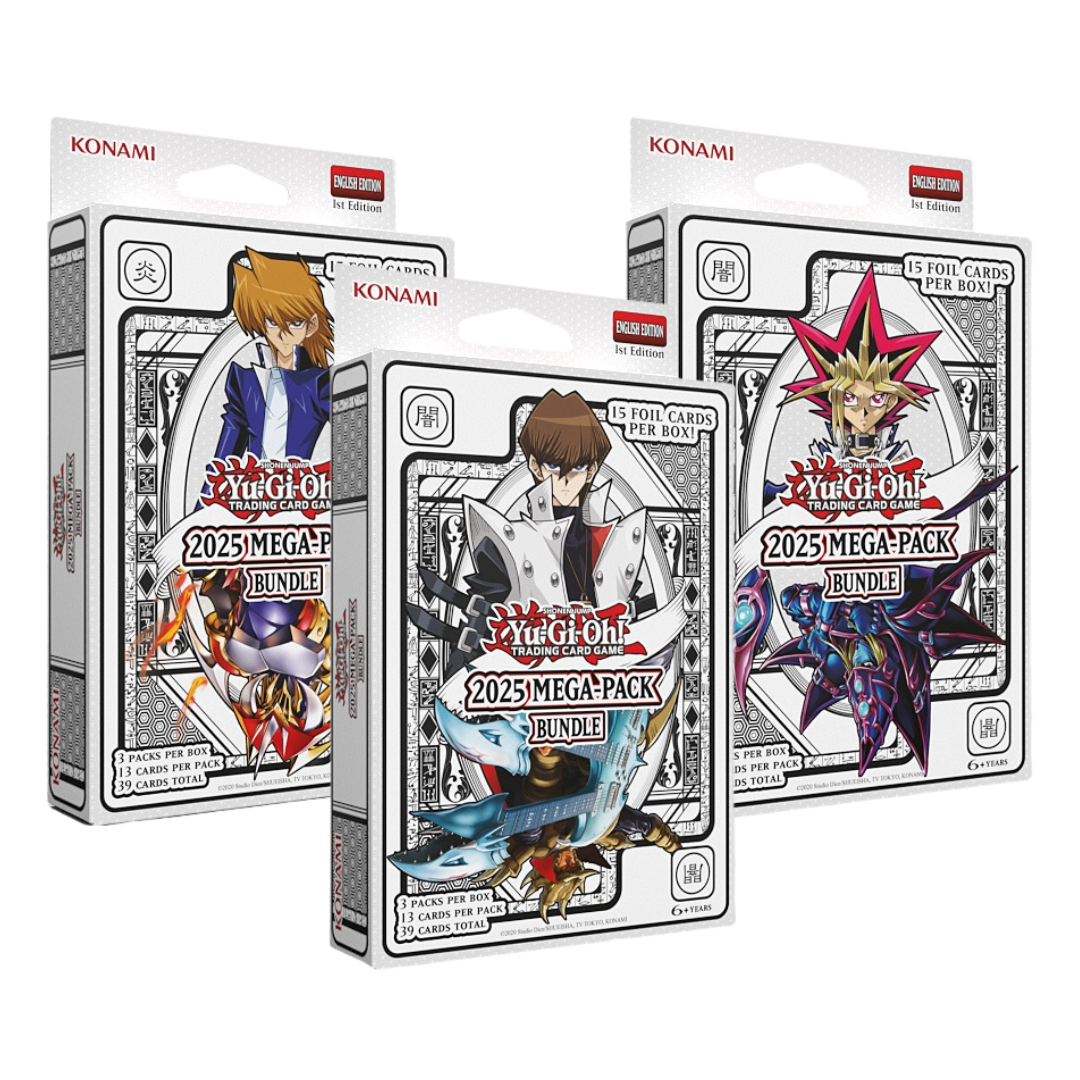Yu-Gi-Oh! - 2025 Mega-Pack Bundle (PRE-ORDER for 09/03/2025) – Top Shelf  Collection
