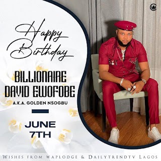 CELEBRITY NEWS: Nigerian Socialite, David Ewofobe Celebrates His Birthday In GrandStyle, (SEE PHOTOS)