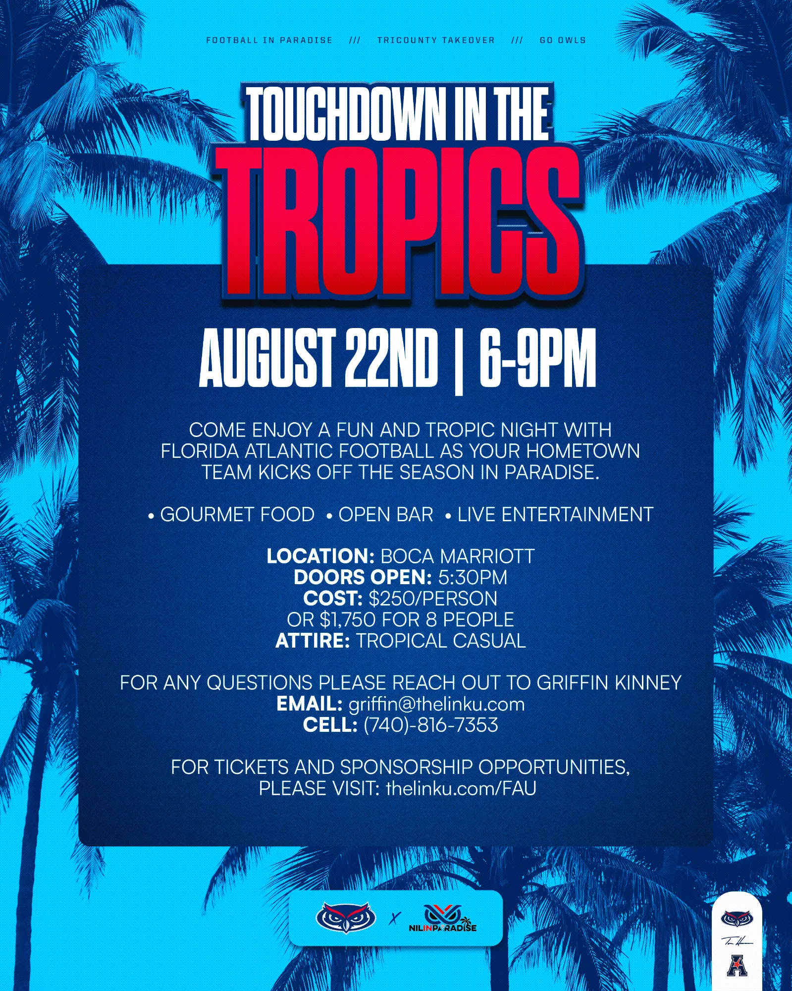 Touchdown in the Tropics Invite