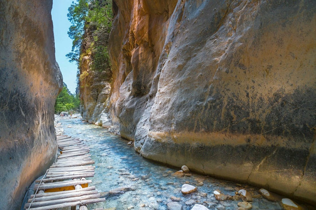 Eiserne Tore von Samaria Samaria Iron Gates