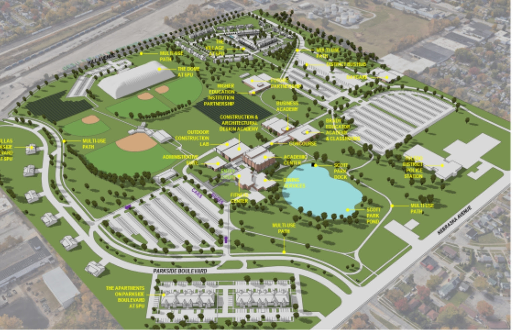 Scott Park Rendering Scott Park Rendering