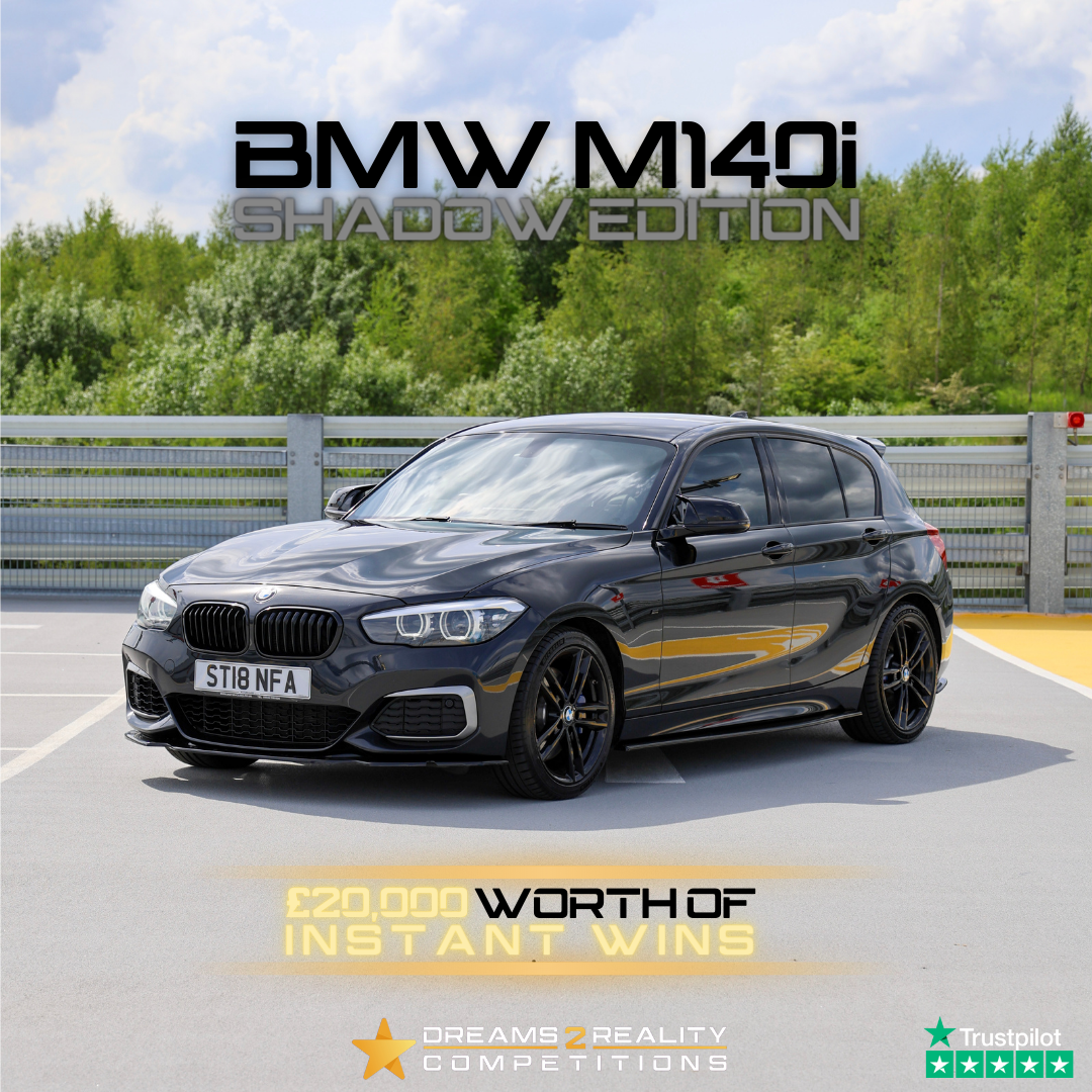 Image of BMW M140 Shadow Edition + £20,000 Worth Of Instant Wins