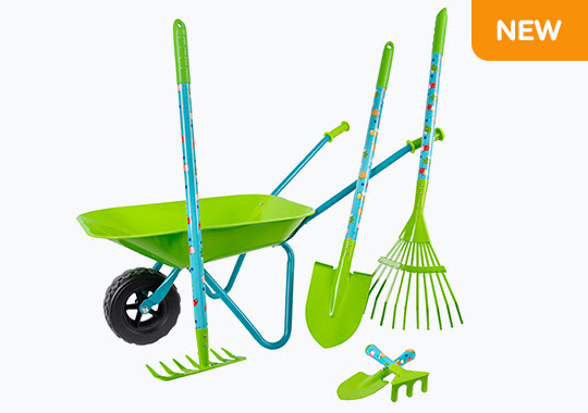 Wheelbarrow Garden Set