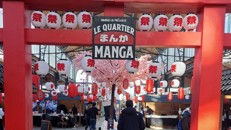 Le Quartier Manga à la Foire du livre de Bruxelles