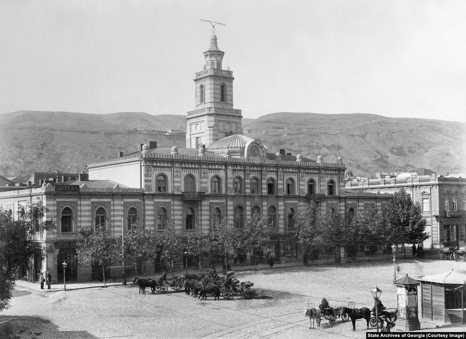 Freedom Square in Tbilisi
