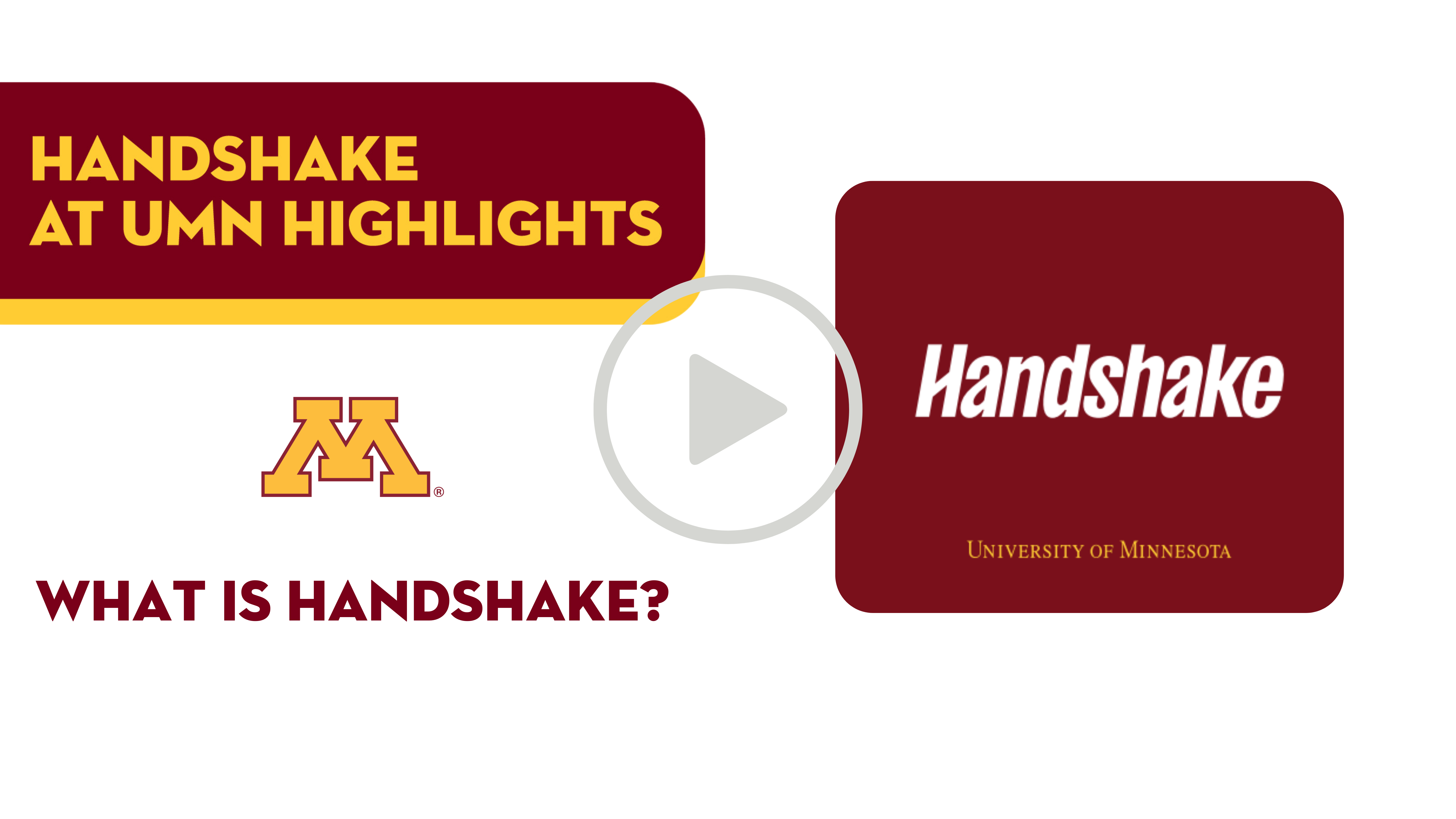 Thumbnail for What is Handshake? YouTube video.