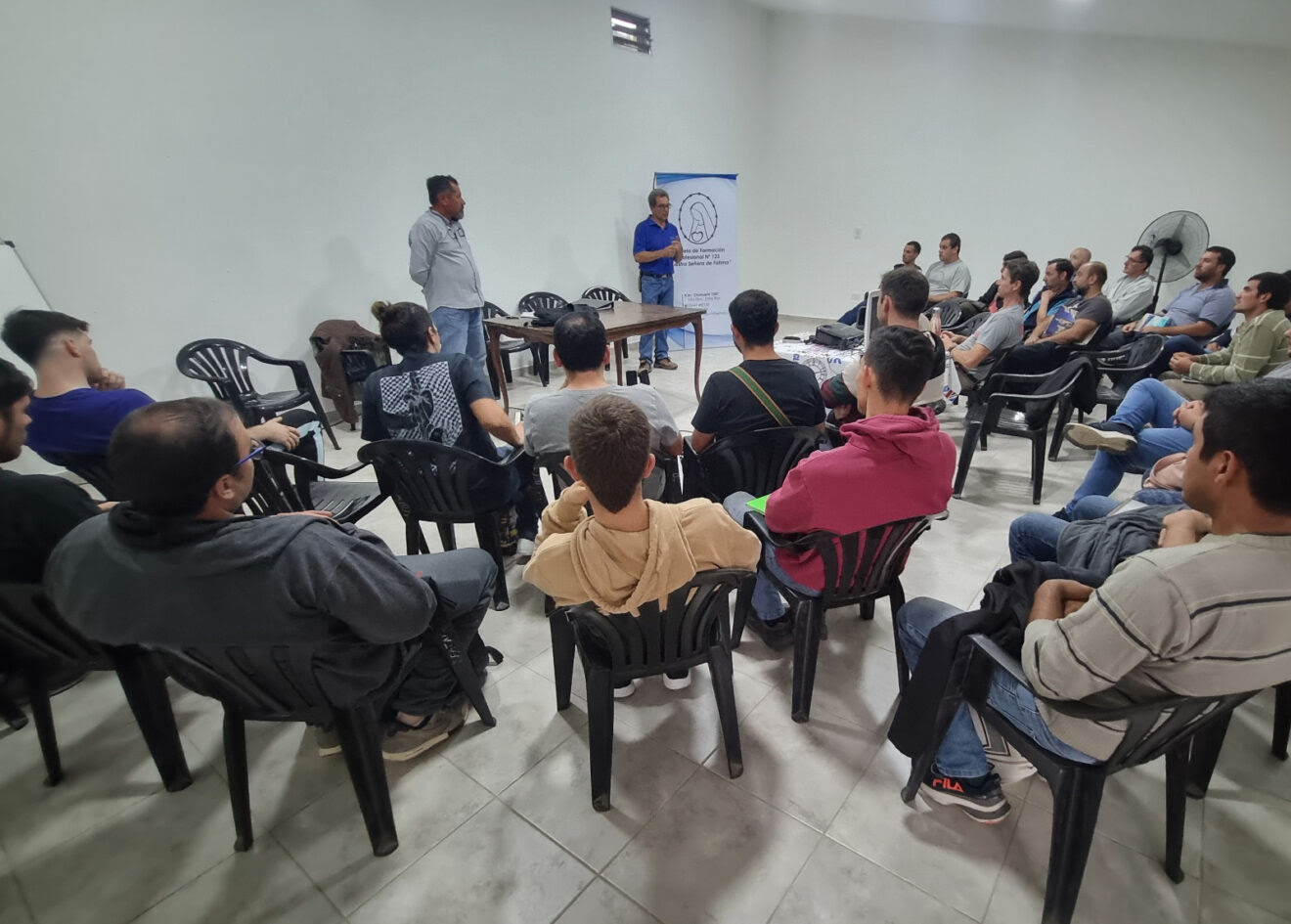 Primera clase presencial de la Diplomatura en Soldadura