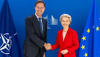 Meeting between NATO Secretary General Mark Rutte and President of the European Commission Ursula von der Leyen