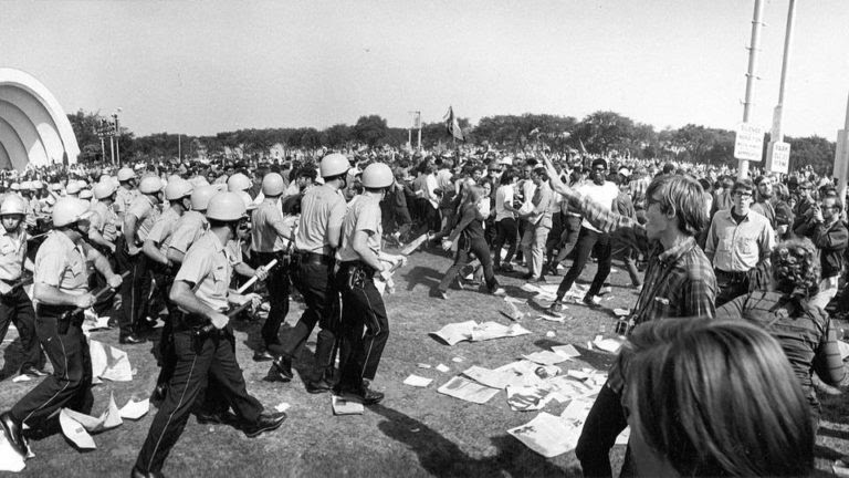 Chicagi Riots 1968.