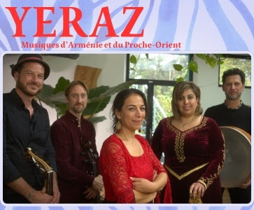 Yeraz (musiques d'Arménie et du Levant)