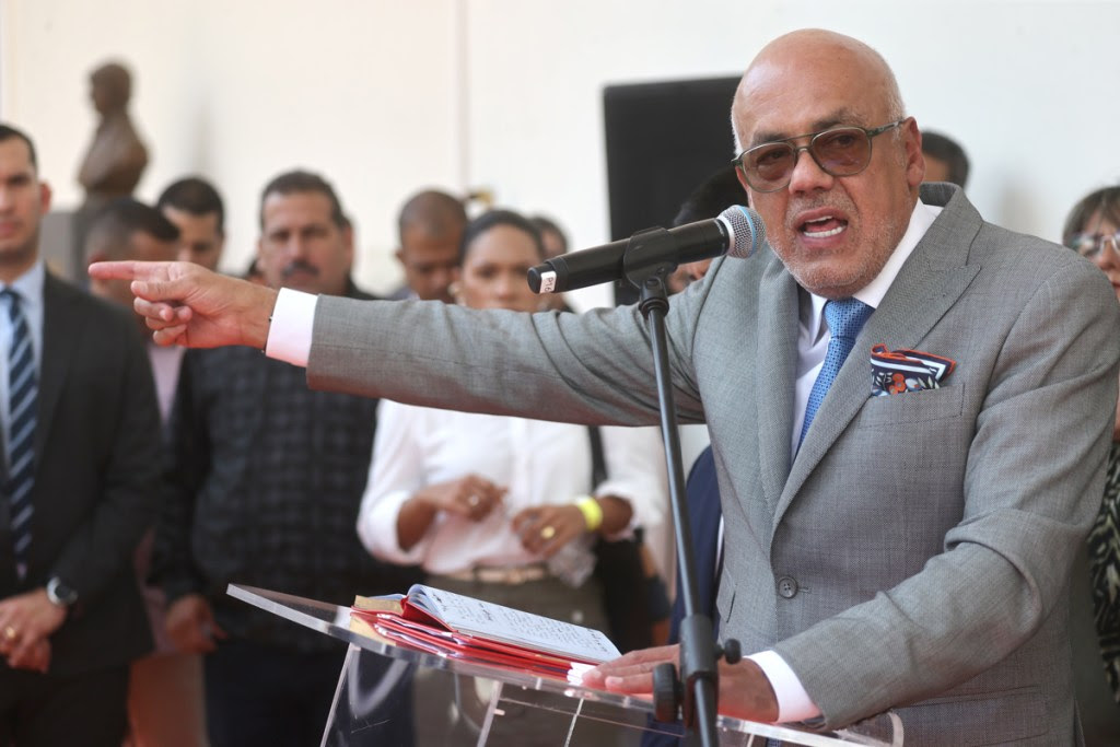 Jorge Rodríguez desde la Asamblea Nacional