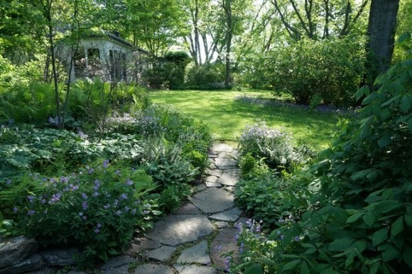 Shade Garden Path, Rick Darke Garden