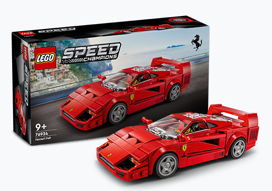 LEGO Speed Champions 76934 Ferrari F40 Supercar Set