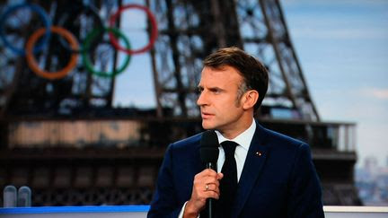 JO de Paris 2024 : 'On verra tous pourquoi cela valait la peine', promet Emmanuel Macron à trois jours de la cérémonie d'ouverture