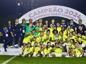 El equipo brasileño ganó el título de la Conmebol Sub17 Femenina 2024 al vencer 5-1 a Paraguay.