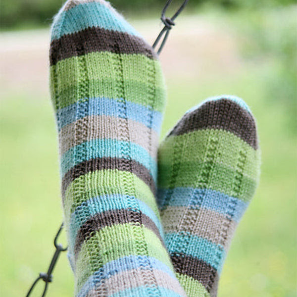 Socks; knit; yarn;