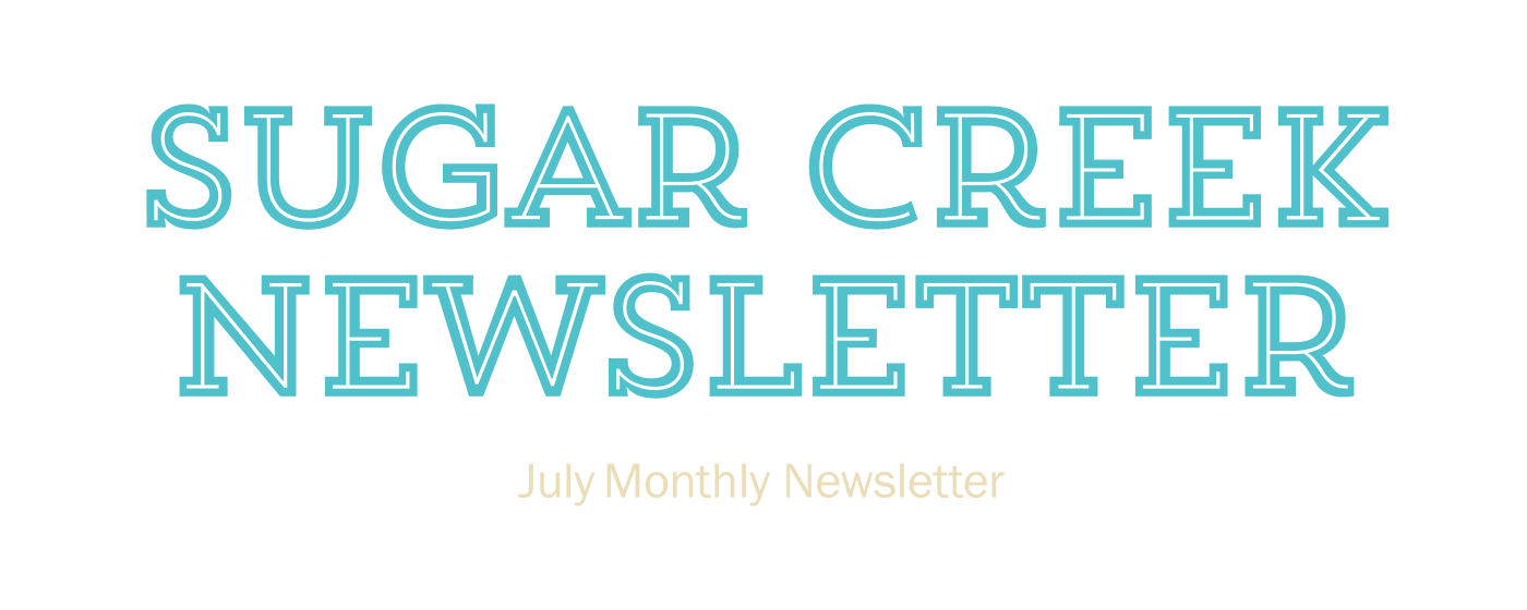 Sugar Creek Newsletter