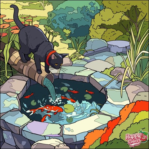 Cat-watching-fish