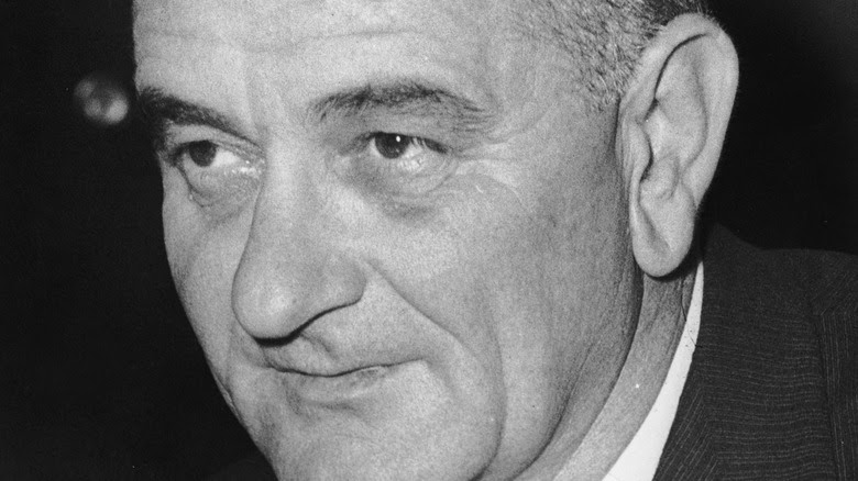 Photo of Lyndon Johnson.