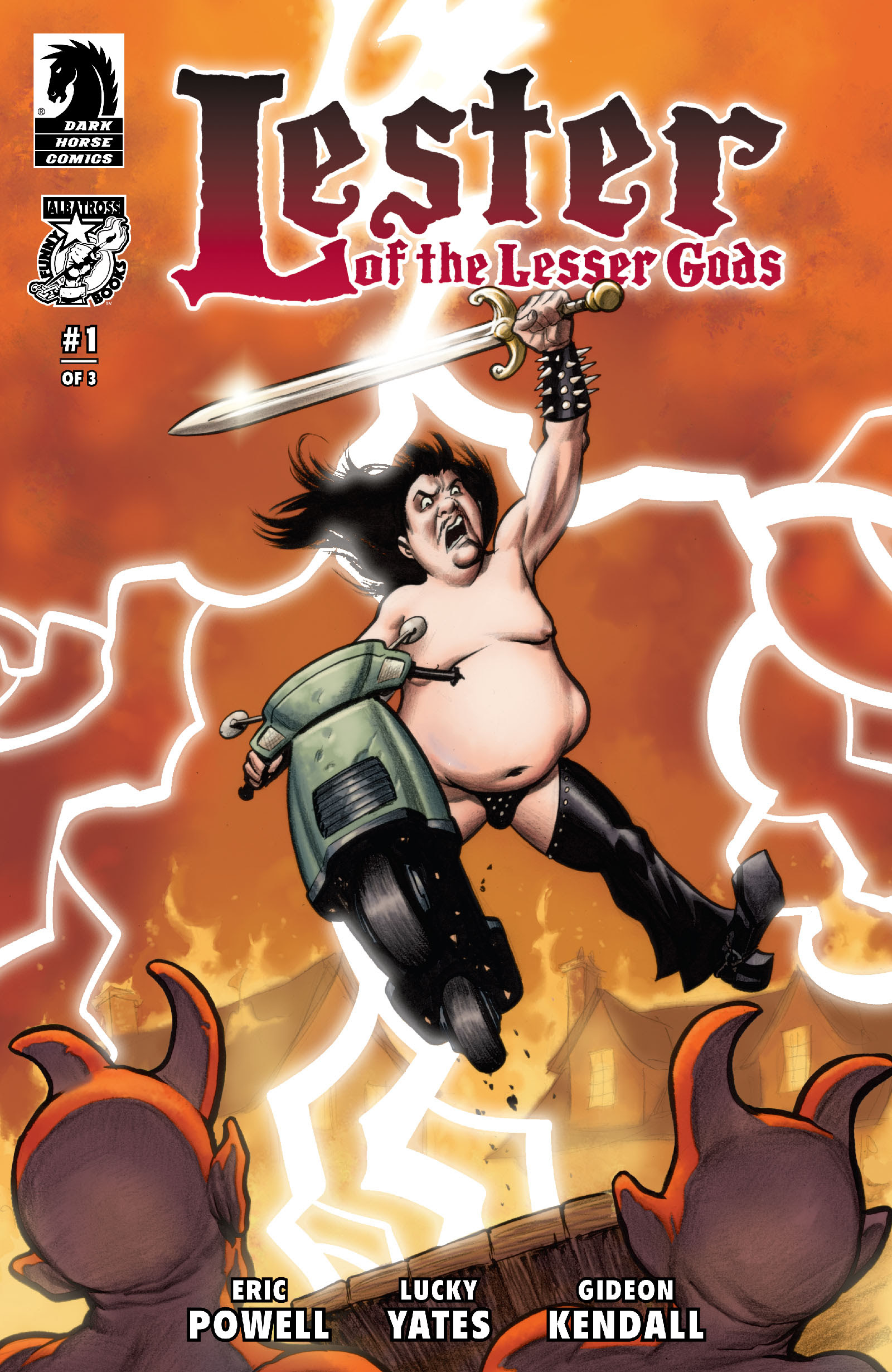 Lester of the Lesser Gods #1 Cover B