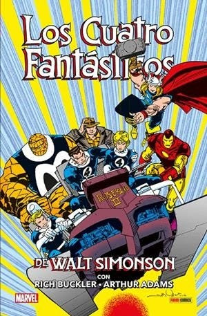 LOS 4 FANTÁSTICOS DE WALTER SIMONSON | 9788418814761 | WALTER SIMONSON - RICH BUCKLER - ARTHUR ADAMS | Universal Cómics