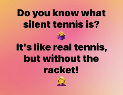 Joke-Tennis