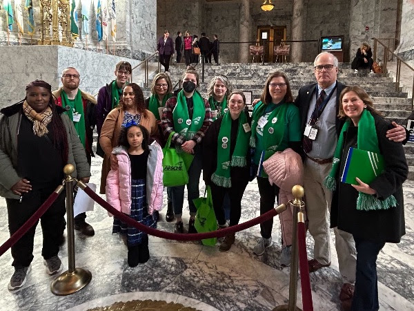  WFSE members attending lobby day