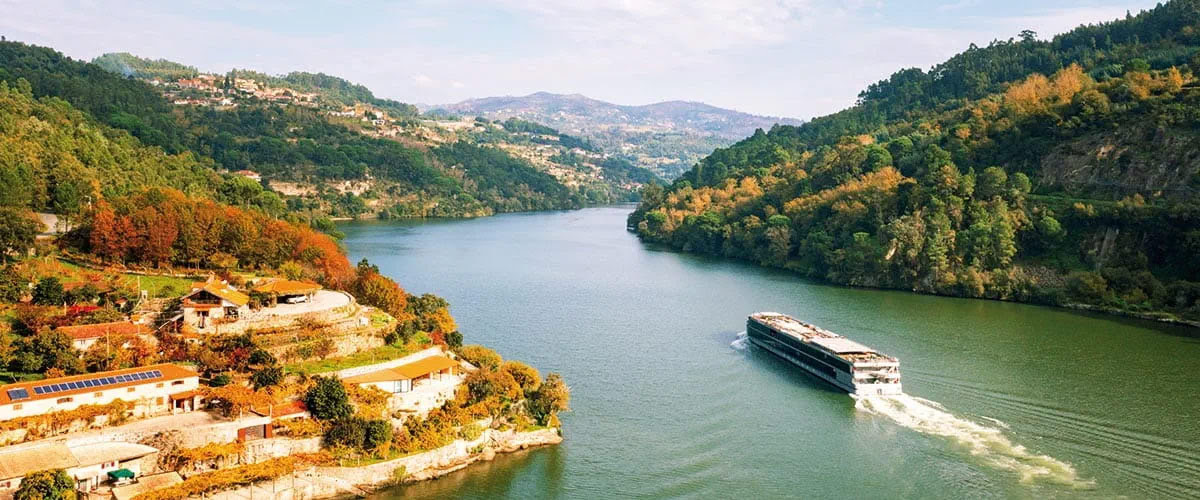 Douro Serenity cruising the Douro Valley