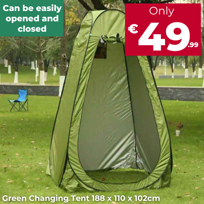 Green Changing Tent 188 x 110 x 102cm