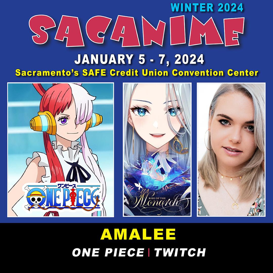 SACANIME WINTER 2024 Saturday and Sunday January 5th 7th, 2024