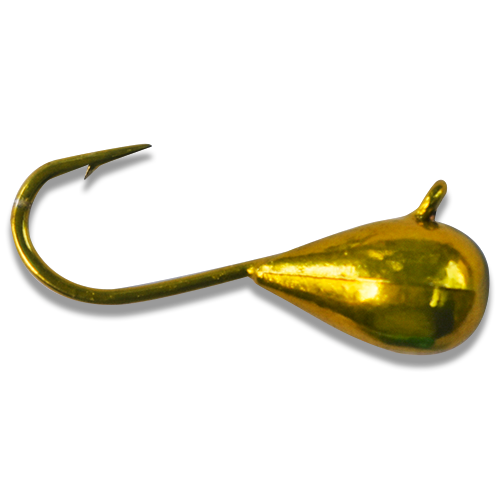 Image of METALLIC YELLOW TUNGSTEN JIG