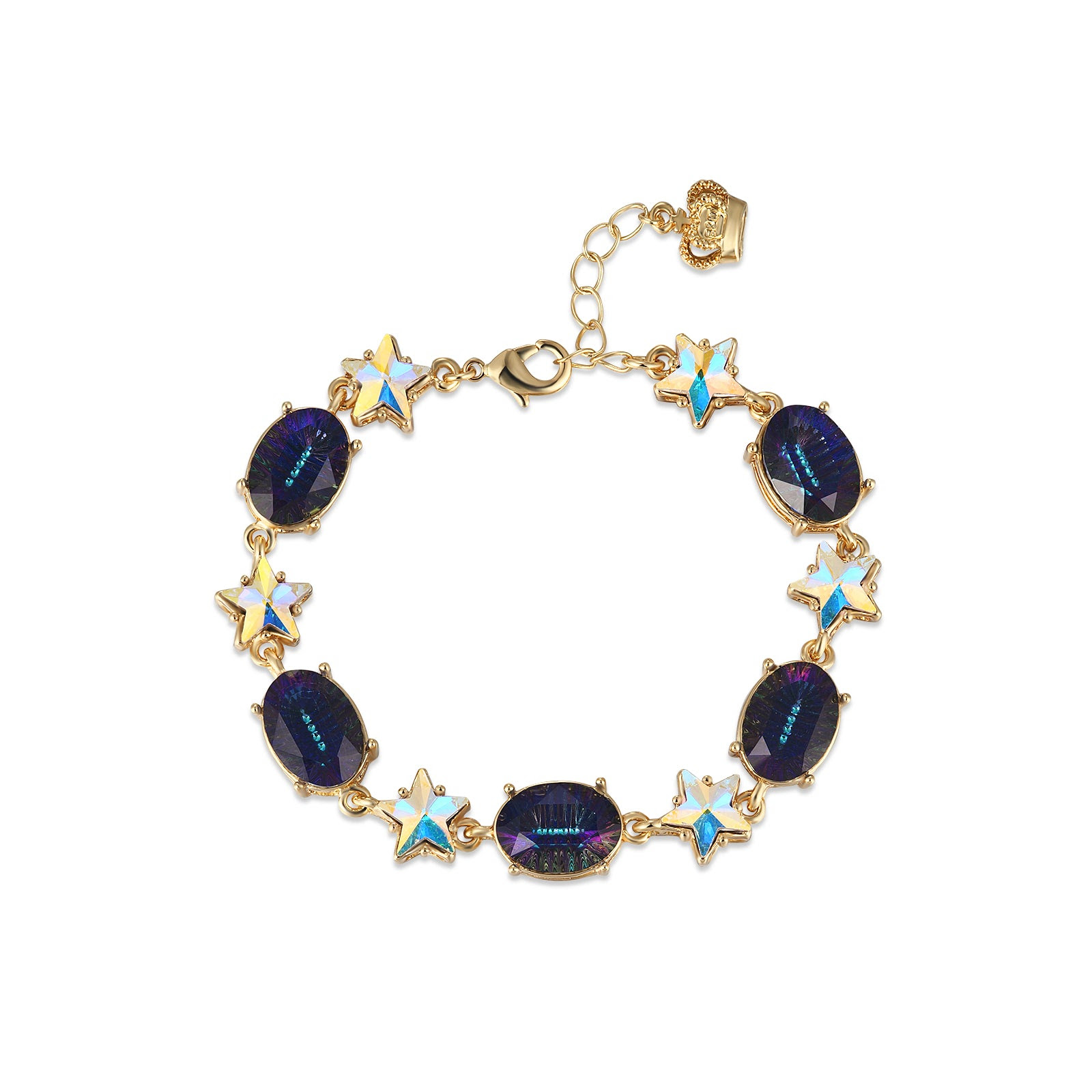 Image of Celestial Crystal Stars Bracelet