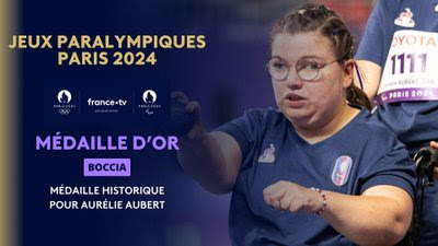 Boccia - individuel (F) : historique victoire d'Aurélie Aubert parée d'or