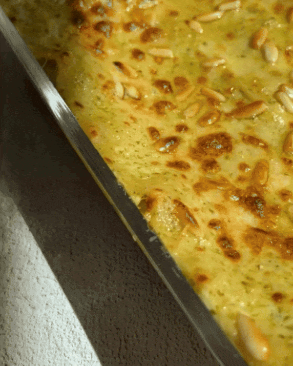 lasagna pasta faella with roberto panizza pesto genovese