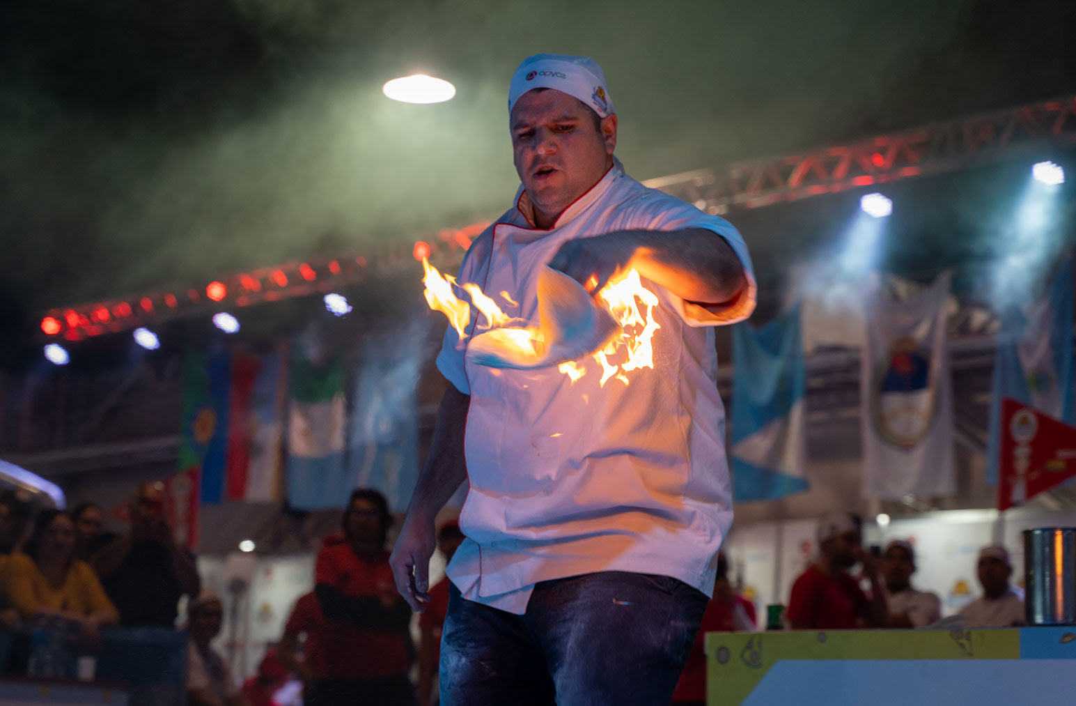 Categoría Acrobacia del Campeonato Mundial de la Pizza y la Empanada 