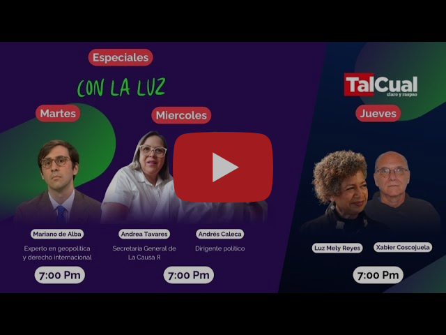 Con la Luz - Especial Electoral con Andrea Tavares y Andrés Caleca: 4 días para las elecciones