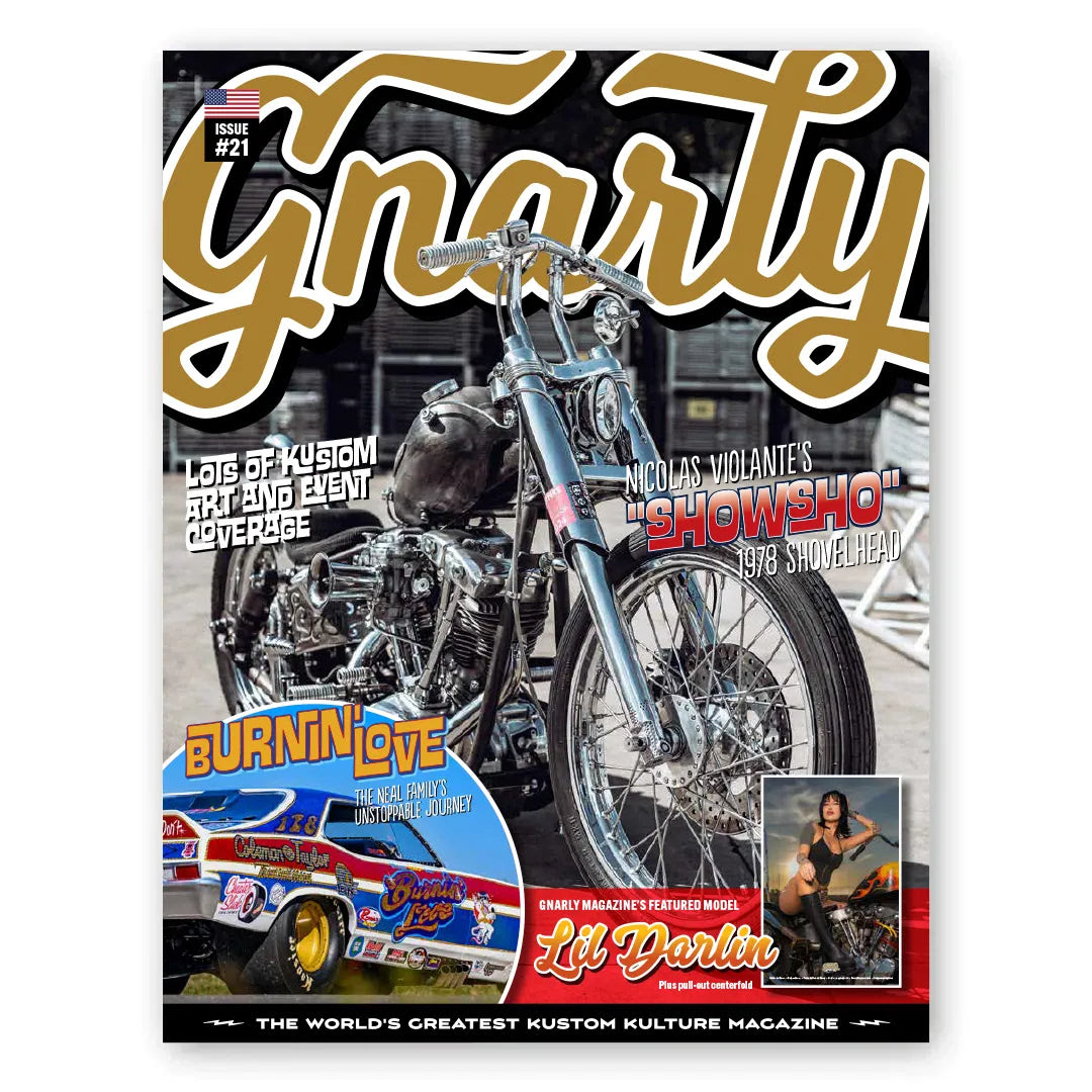 Issue #21 - Winter 2025 - Gnarly Magazine - Print