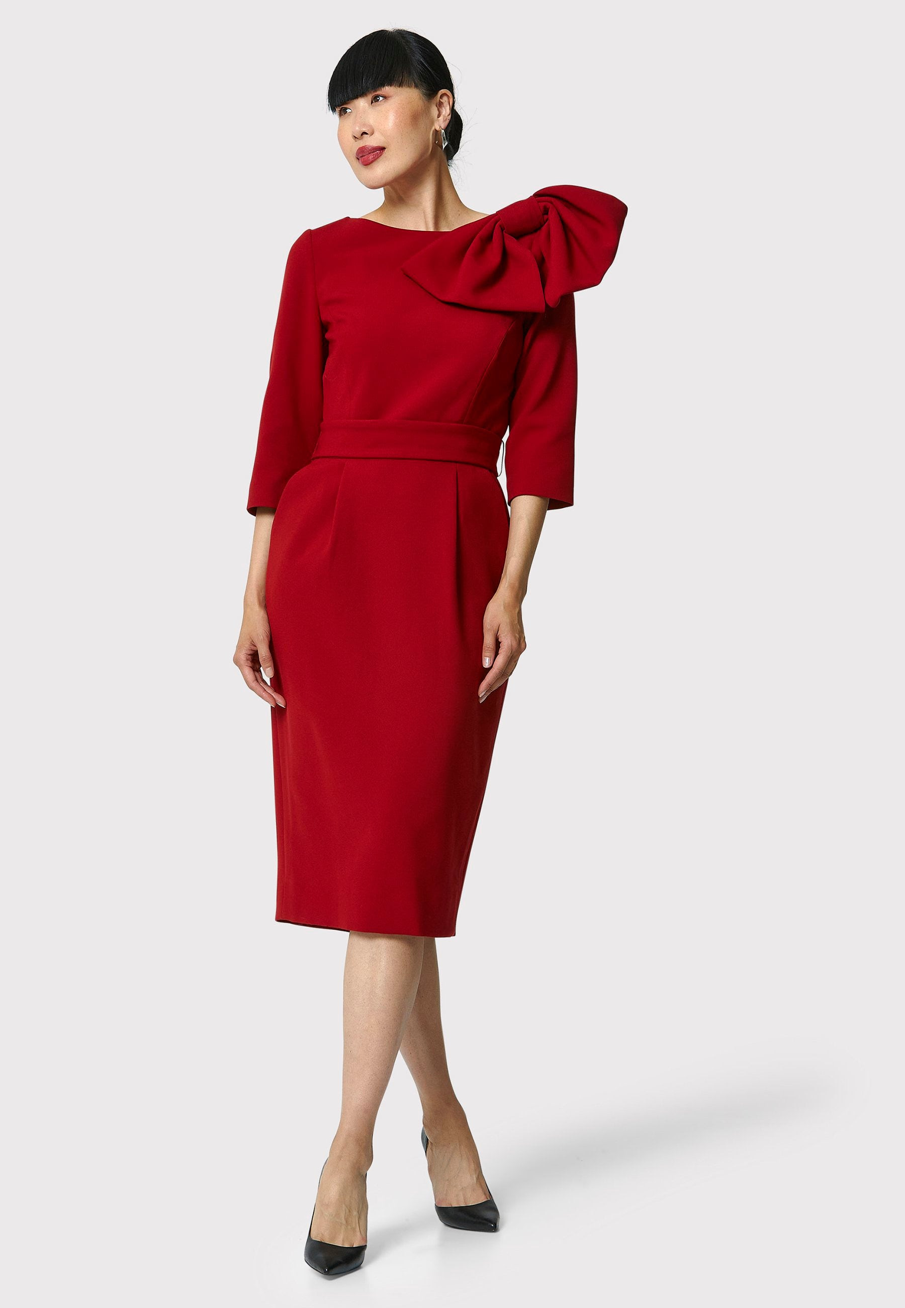 Image of Isadora Garnet Red Dress