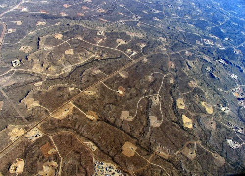 Shale-gas extraction in Wyoming