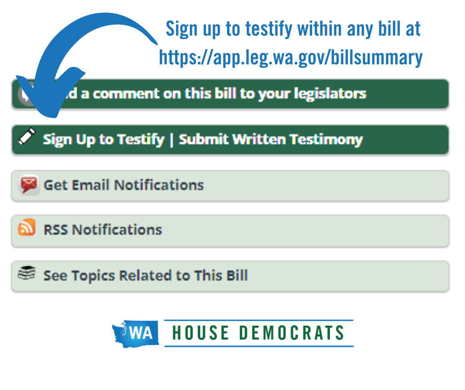 Sign up to testify